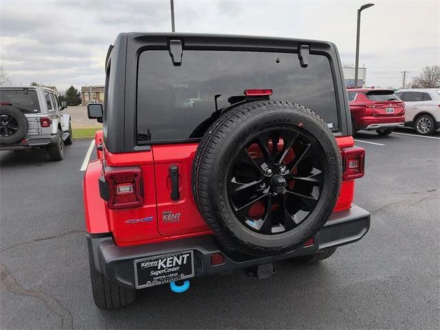 used 2022 Jeep Wrangler Unlimited 4xe car, priced at $24,500