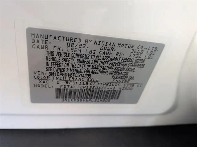 used 2023 Nissan Kicks car, priced at $17,544