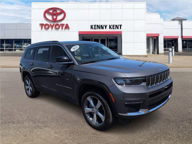used 2021 Jeep Grand Cherokee L car, priced at $25,450