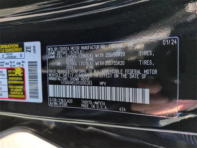 used 2024 Toyota Grand Highlander Hybrid car, priced at $53,582