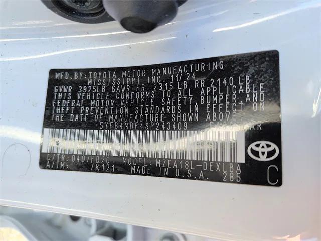used 2025 Toyota Corolla car, priced at $22,450