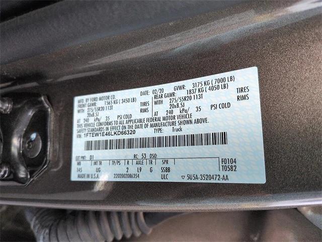 used 2020 Ford F-150 car, priced at $23,982