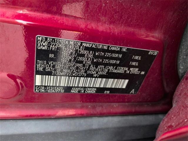 used 2020 Toyota RAV4 Hybrid car, priced at $19,591