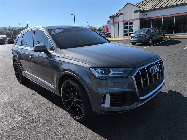 used 2021 Audi Q7 car, priced at $22,981