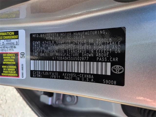 used 2025 Toyota Camry car, priced at $27,983