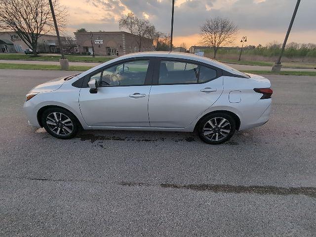 used 2025 Nissan Versa car, priced at $18,450