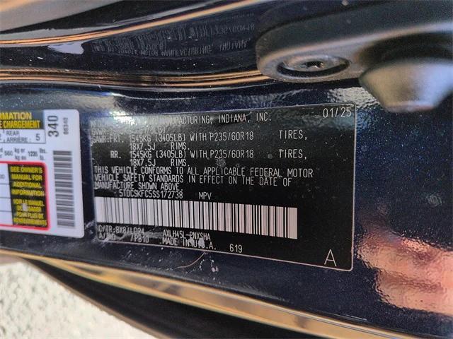 used 2025 Toyota Sienna car, priced at $47,982