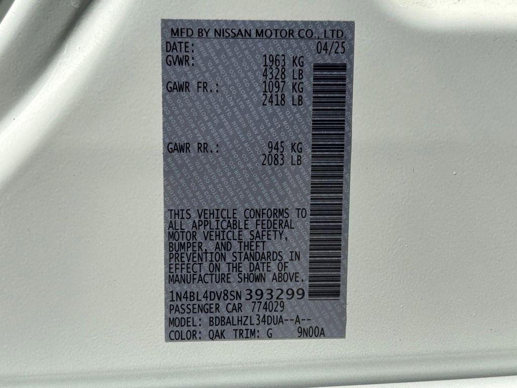 used 2025 Nissan Altima car, priced at $20,939