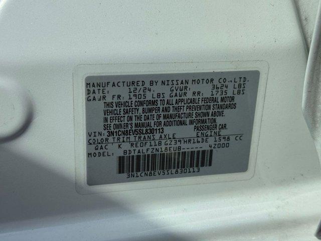 used 2025 Nissan Versa car, priced at $16,926