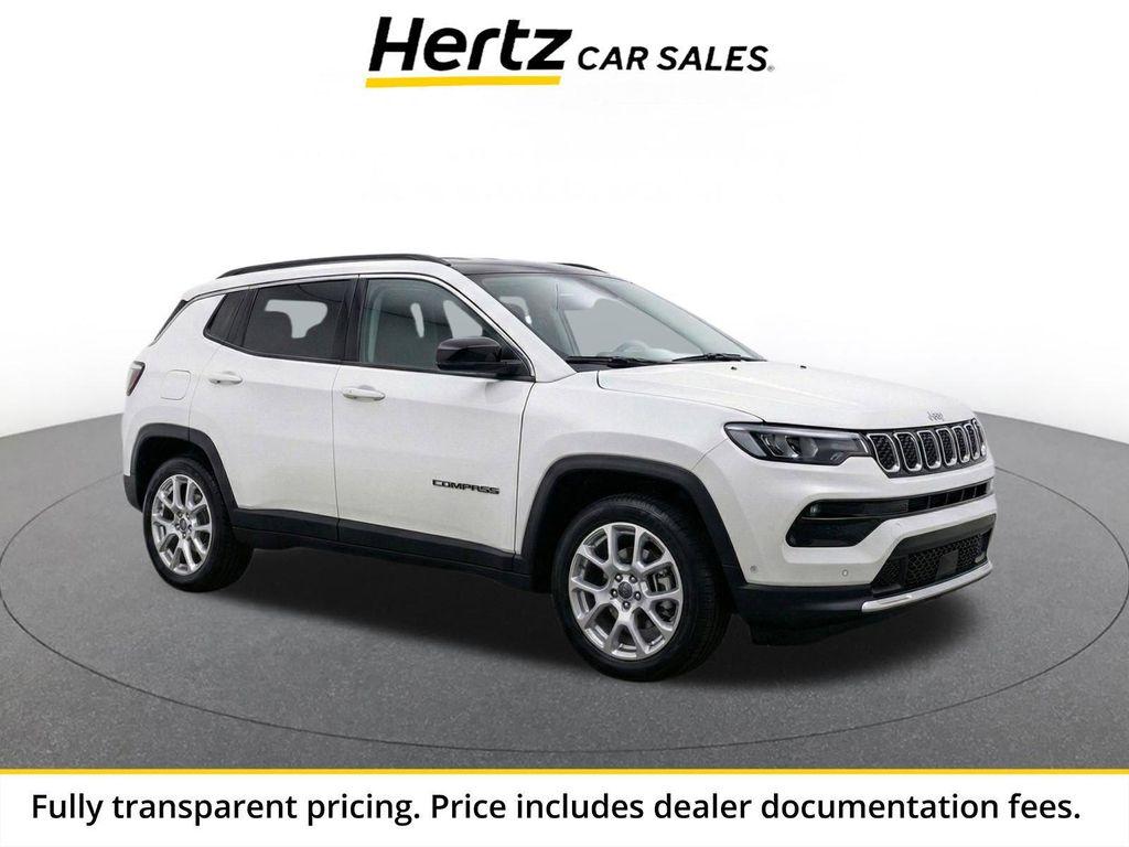 used 2025 Jeep Compass car, priced at $21,488