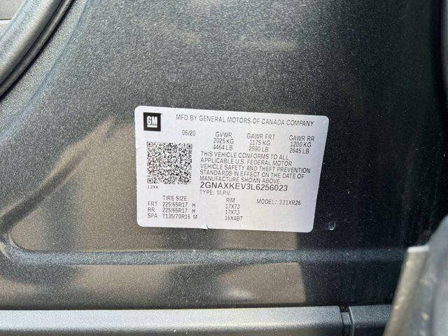 used 2020 Chevrolet Equinox car, priced at $16,200