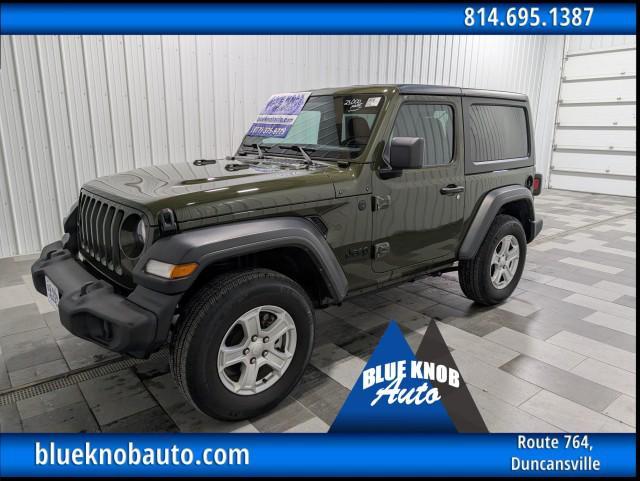 used 2021 Jeep Wrangler car, priced at $27,998