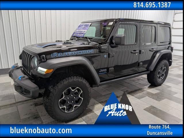 used 2023 Jeep Wrangler 4xe car, priced at $32,498
