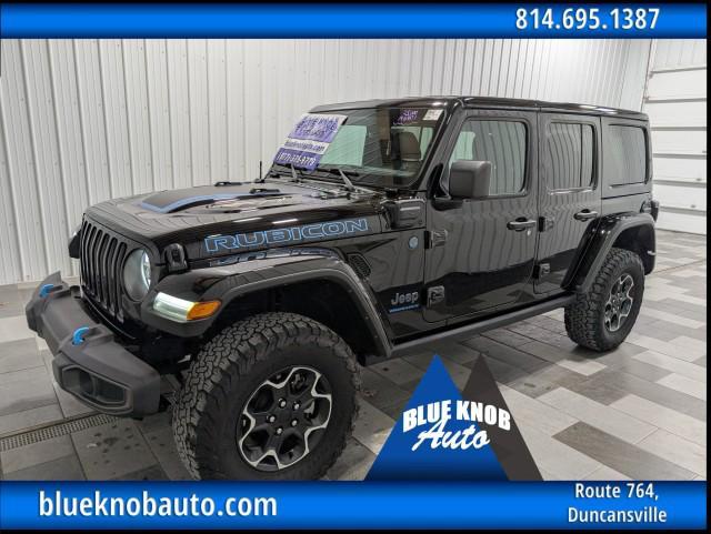 used 2023 Jeep Wrangler 4xe car, priced at $33,498