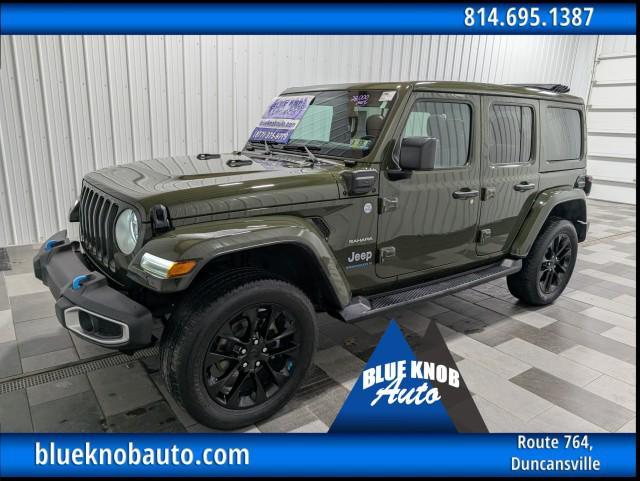 used 2023 Jeep Wrangler 4xe car, priced at $31,498