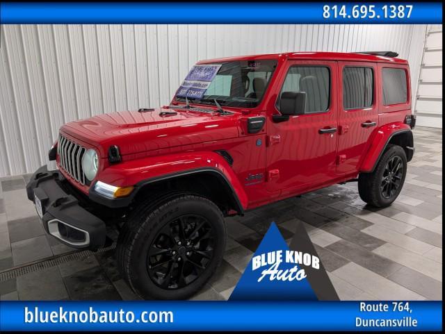 used 2025 Jeep Wrangler 4xe car, priced at $34,498