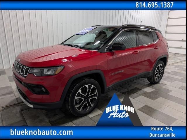 used 2023 Jeep Compass car, priced at $24,498