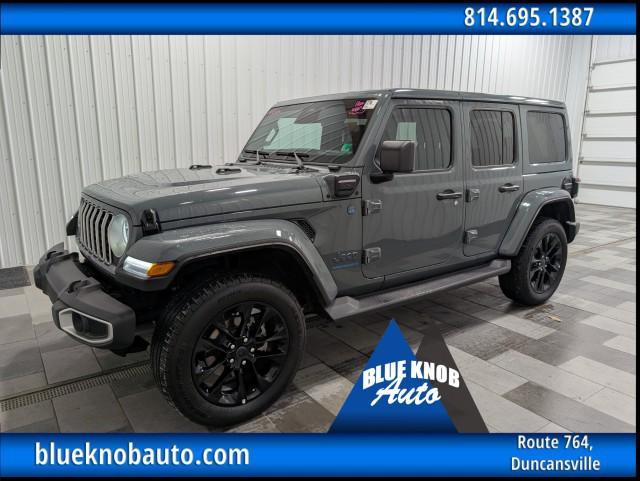 used 2025 Jeep Wrangler 4xe car, priced at $33,998