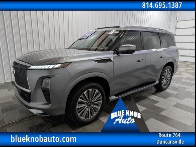 used 2025 INFINITI QX80 car, priced at $73,498