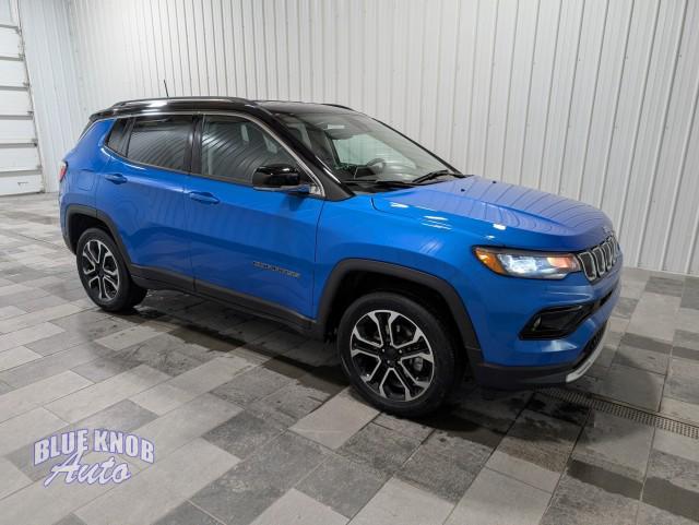 used 2022 Jeep Compass car, priced at $22,498