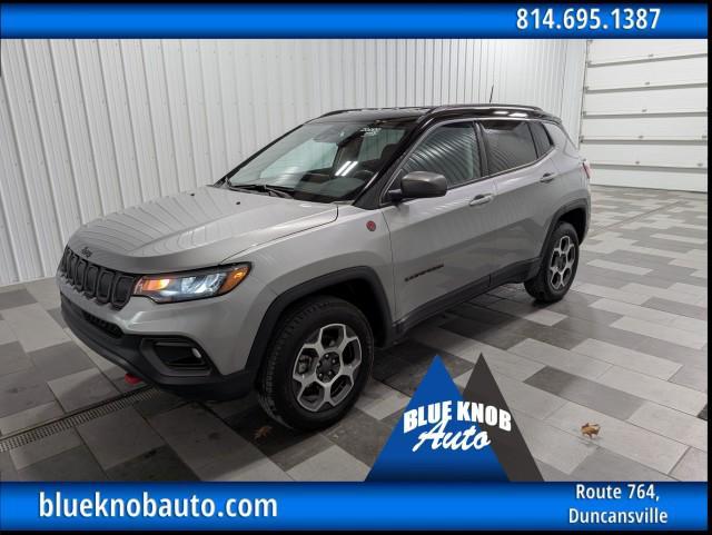 used 2022 Jeep Compass car, priced at $23,498