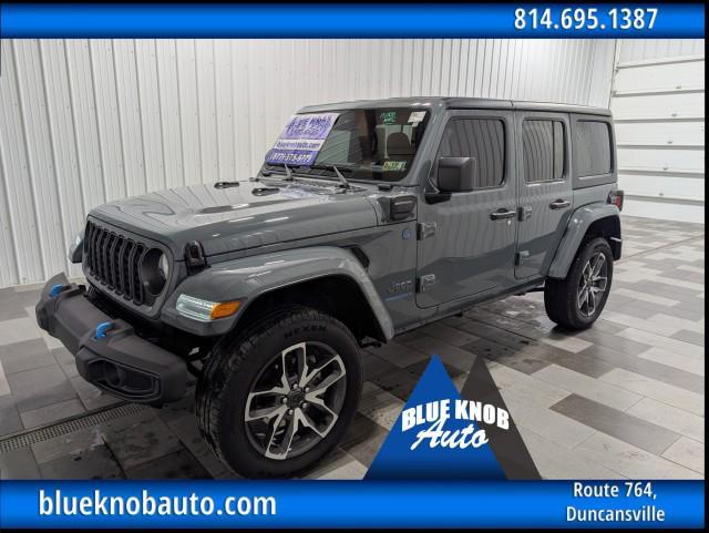 used 2024 Jeep Wrangler 4xe car, priced at $30,498