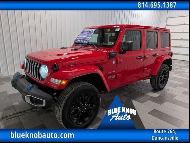 used 2024 Jeep Wrangler 4xe car, priced at $35,498