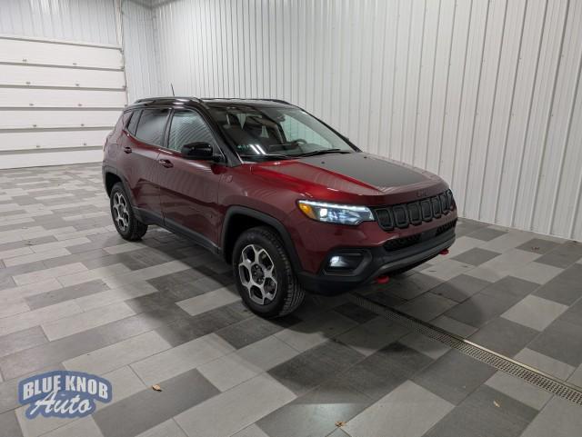 used 2022 Jeep Compass car, priced at $25,498