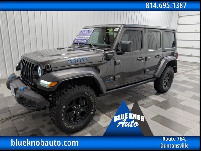 used 2023 Jeep Wrangler 4xe car, priced at $28,998