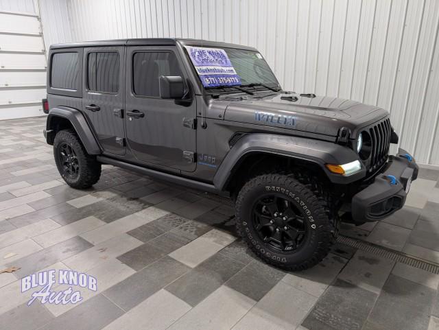 used 2023 Jeep Wrangler 4xe car, priced at $28,998