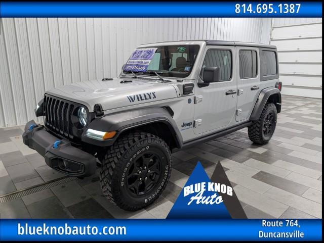 used 2023 Jeep Wrangler 4xe car, priced at $30,998