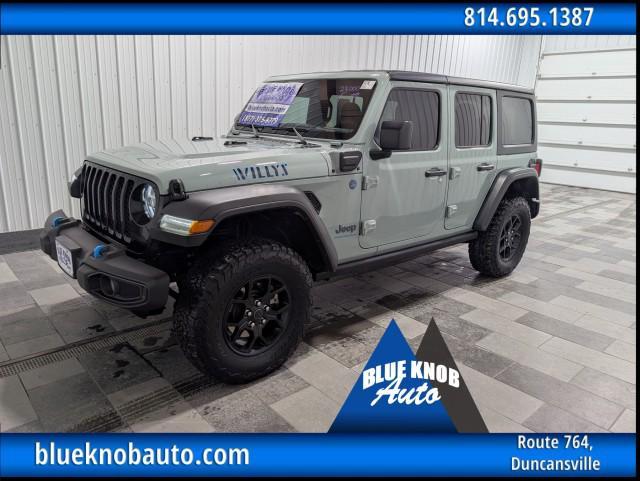 used 2024 Jeep Wrangler 4xe car, priced at $30,998