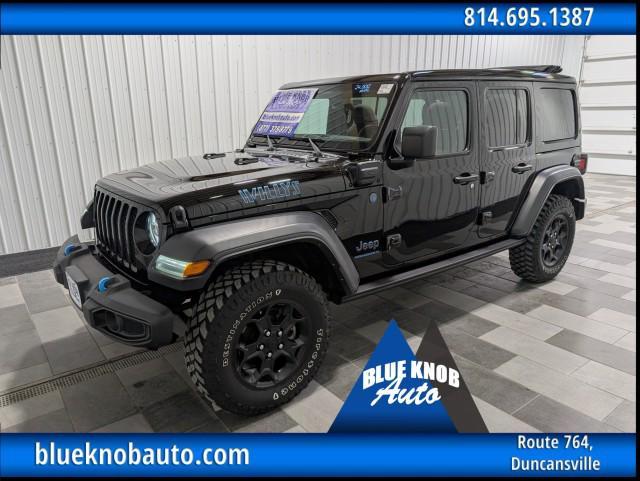used 2023 Jeep Wrangler 4xe car, priced at $29,498