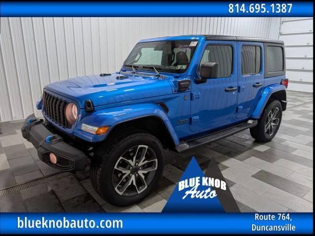 used 2024 Jeep Wrangler 4xe car, priced at $30,498