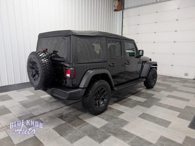 used 2022 Jeep Wrangler Unlimited car, priced at $30,998