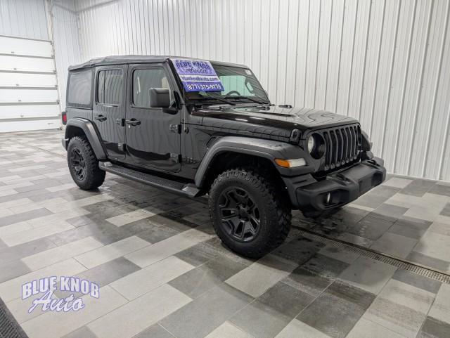 used 2022 Jeep Wrangler Unlimited car, priced at $30,998