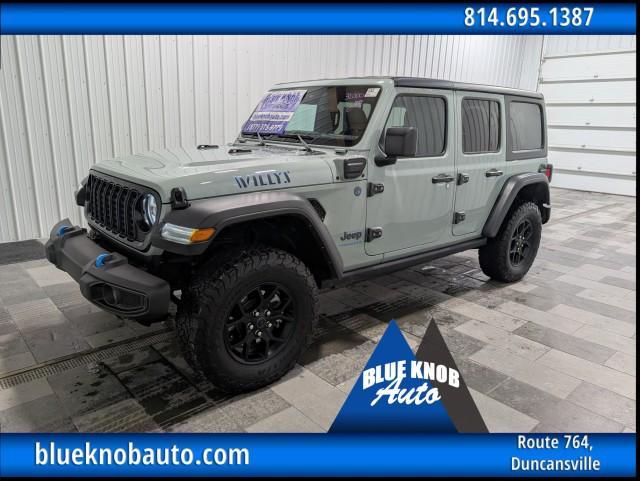 used 2024 Jeep Wrangler 4xe car, priced at $29,998