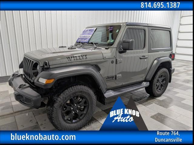 used 2020 Jeep Wrangler car, priced at $24,998