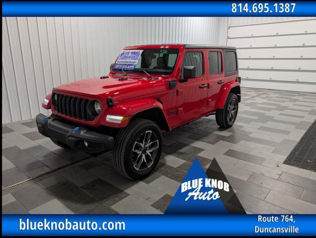 used 2024 Jeep Wrangler 4xe car, priced at $31,498
