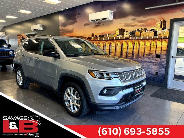 used 2022 Jeep Compass car, priced at $21,975