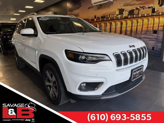 used 2021 Jeep Cherokee car, priced at $24,890