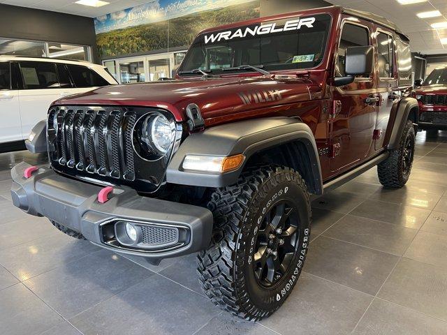 used 2021 Jeep Wrangler Unlimited car, priced at $30,060