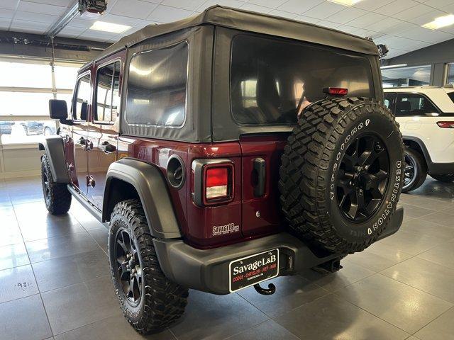 used 2021 Jeep Wrangler Unlimited car, priced at $30,060