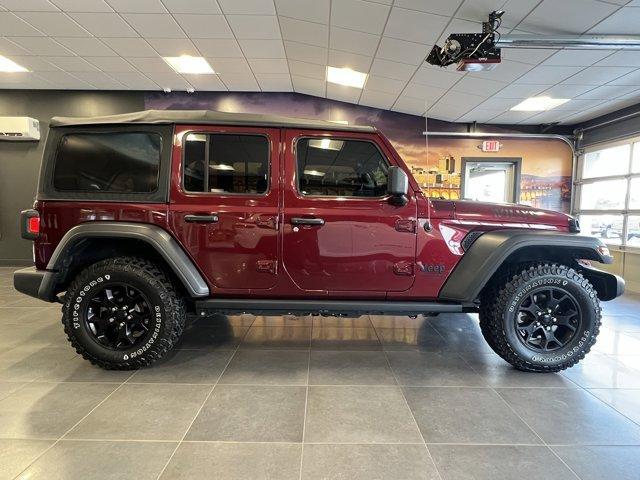 used 2021 Jeep Wrangler Unlimited car, priced at $30,060