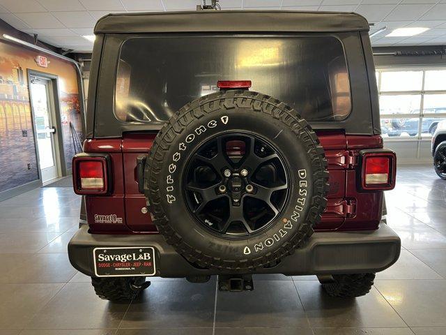 used 2021 Jeep Wrangler Unlimited car, priced at $30,060