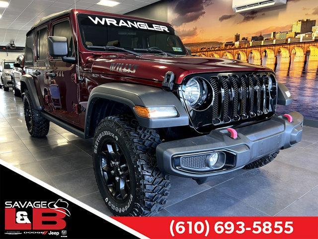 used 2021 Jeep Wrangler Unlimited car, priced at $30,060