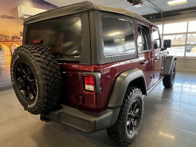 used 2021 Jeep Wrangler Unlimited car, priced at $30,060