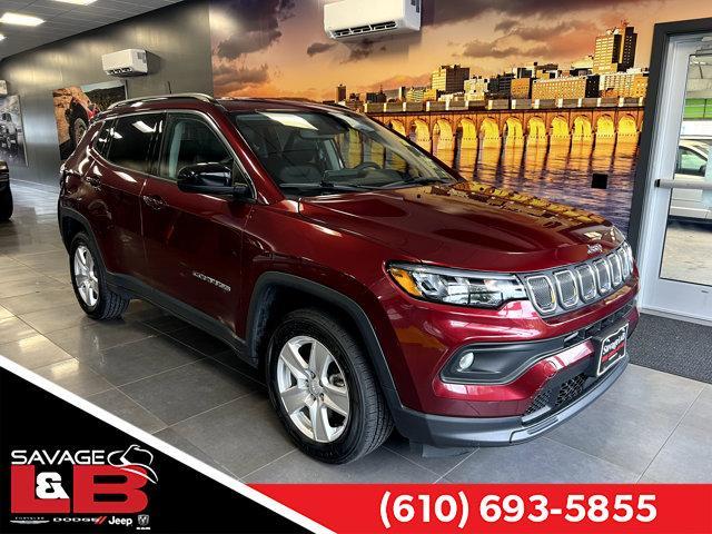 used 2022 Jeep Compass car, priced at $21,975