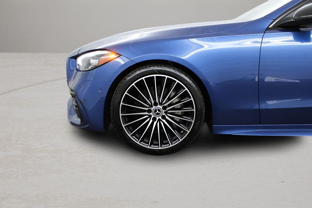 used 2022 Mercedes-Benz C-Class car, priced at $33,989