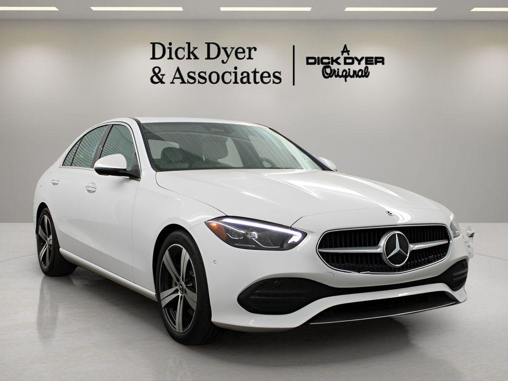 used 2024 Mercedes-Benz C-Class car, priced at $38,989